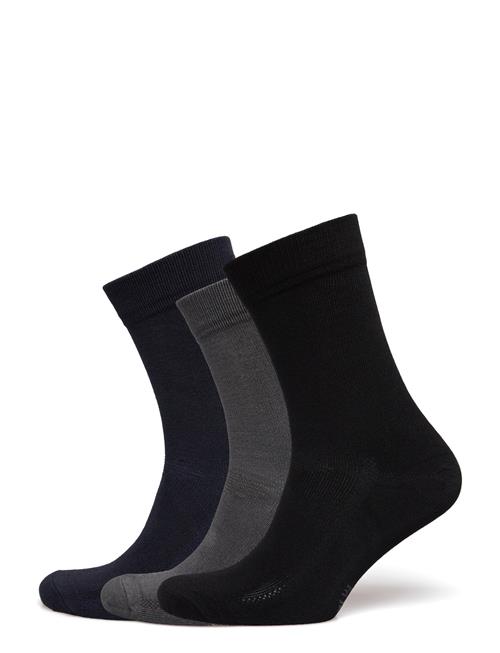 Bamboo Dress Socks 3-Pack Danish Endurance Black
