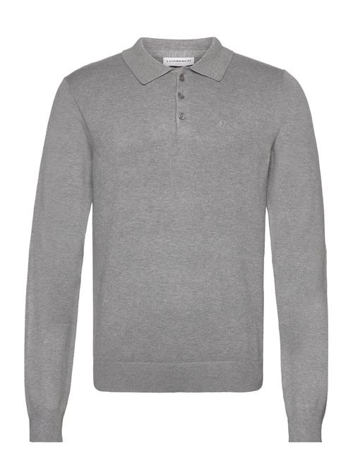 Ecovero L/S Polo Lindbergh Grey