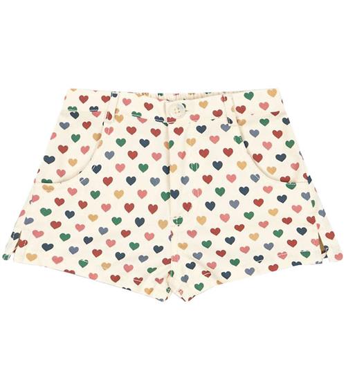 Konges SlÃ¸jd Shorts - Denim - Frankie Mini - Coeur Color/Hjerter