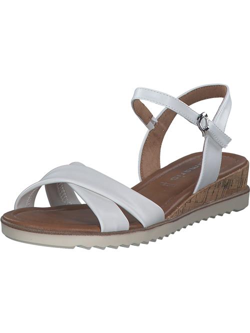 Tamaris Sandaler med rem  hvid