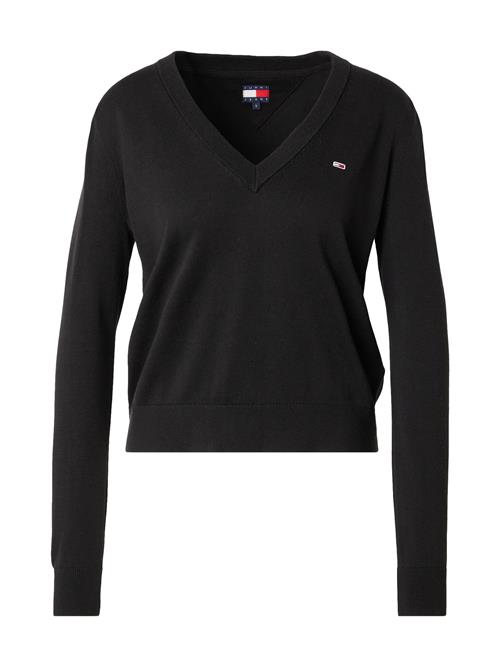 Tommy Jeans Pullover 'Essential'  navy / rød / sort / hvid