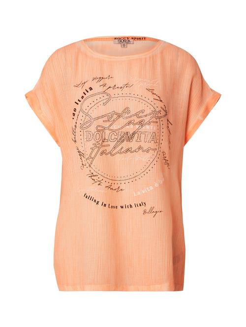 Soccx Shirts  orange / sort