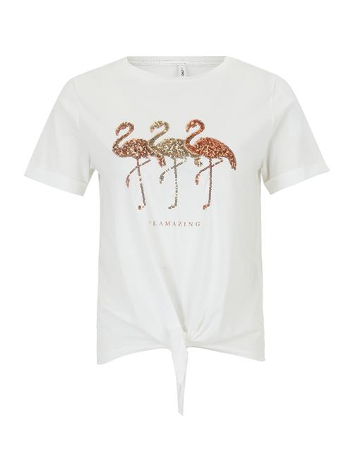 Only Tall Shirts 'ONLDORA'  brun / guld / hvid