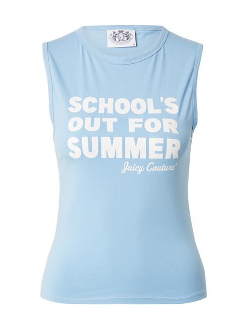Juicy Couture Overdel 'SCHOOLS OUT'  lyseblå / hvid