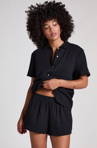 Hunkemöller Muslin shorts sort