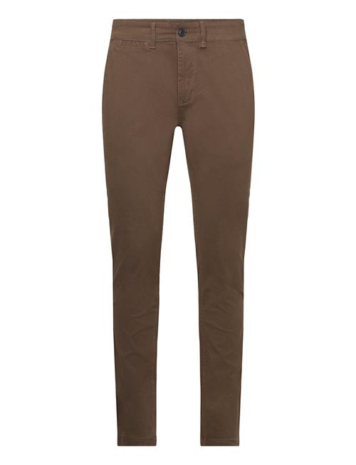 Se Structure Superflex Chinosstructure Superflex Chinos Lindbergh Brown ved Booztlet