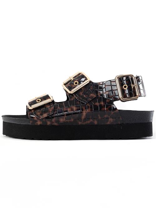 Bayton Sandaler 'Rosa'  brun / guld / sort