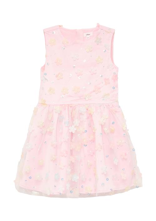 s.Oliver Kjole  rosé / pastelpink / sølv