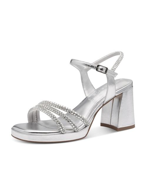 Tamaris Sandaler med rem  sølv / transparent