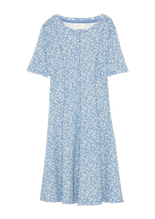 s.Oliver Kjole  himmelblå / sort / offwhite