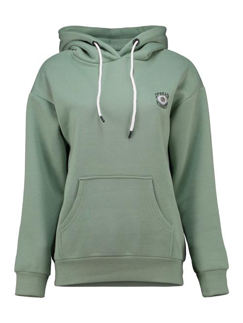 Hailys Sweatshirt 'Ni44ka'  gul / jade / mørkegrøn / hvid