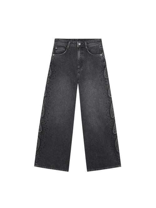 Scalpers Jeans ' STUDS DENIM PANT '  mørkegrå