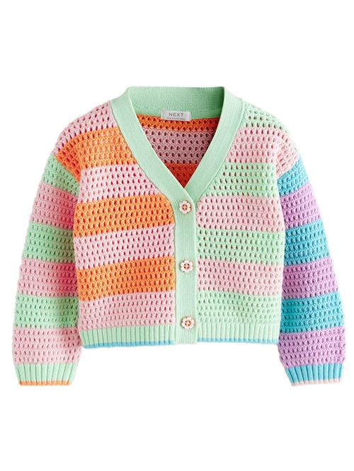 Next Cardigan  orange / pink / lyserød