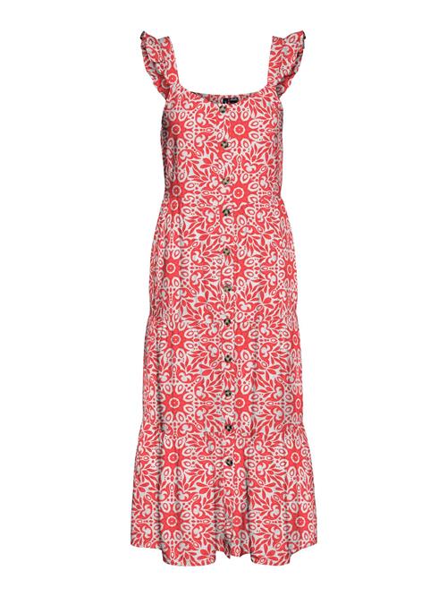 VERO MODA Kjole 'VMLinn'  hummer / hvid