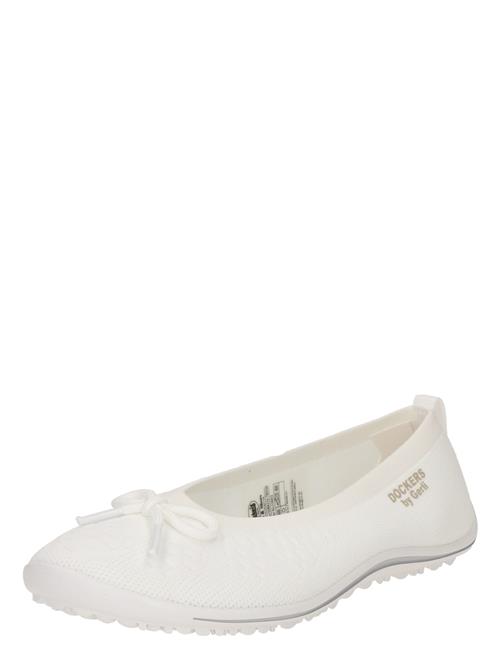 Dockers by Gerli Ballerinasko  beige / hvid