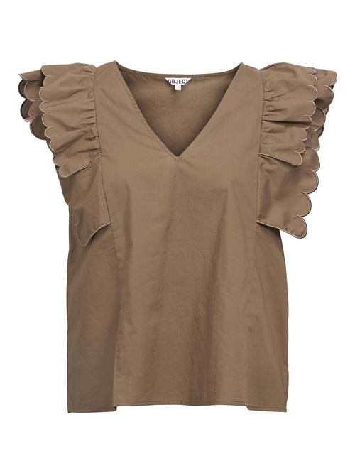 OBJECT Bluse 'OBJHope Papaya'  brun