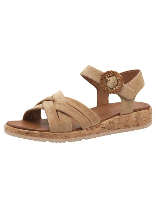 Tamaris Sandaler med rem  cappuccino