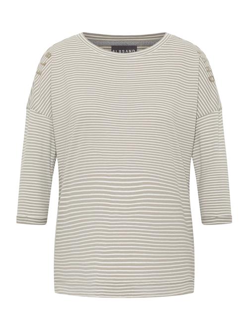 Elbsand Shirts 'Veera'  beige / hvid
