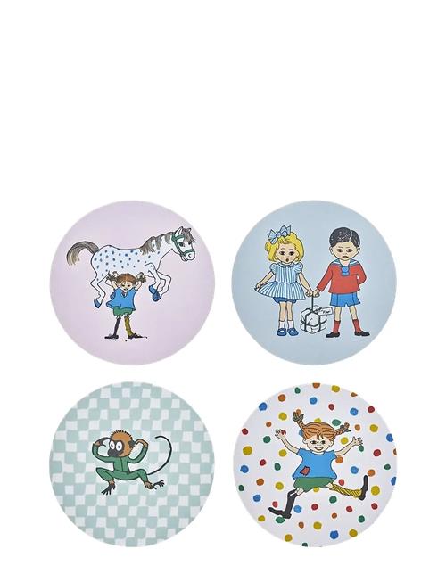 Coasters 4Pcs In A Tin Jar Muurla Patterned