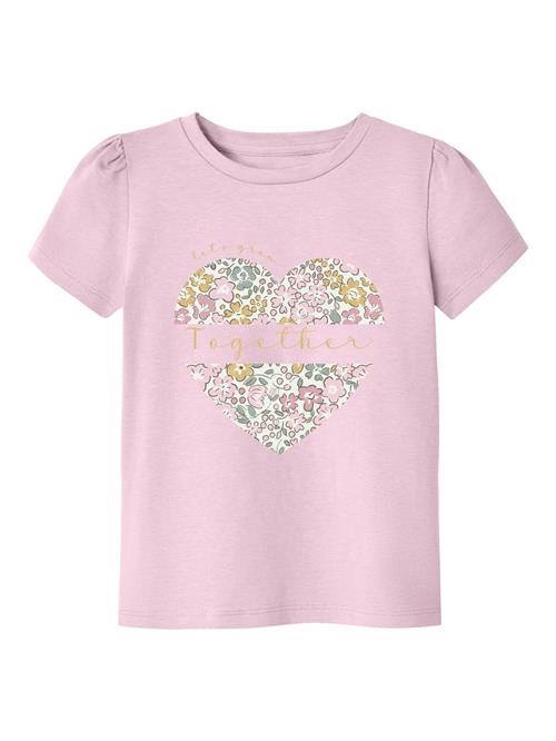 NAME IT Bluser & t-shirts 'NMFHNANNA'  gul / oliven / lyserød / hvid
