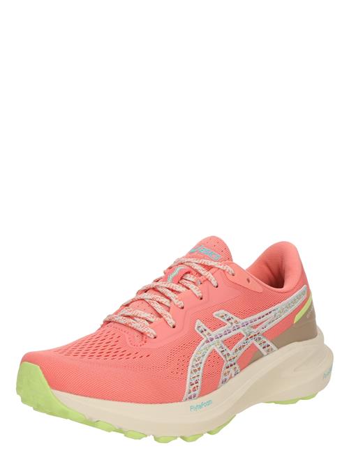 ASICS Løbesko 'GT-1000 13 TR'  neonblå / grøn / laks / offwhite