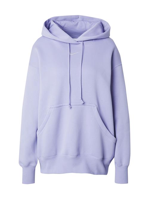 Nike Sportswear Sweatshirt 'Phoenix Fleece'  lilla / hvid