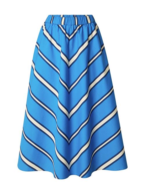 TOPSHOP Nederdel  navy / azur / hvid