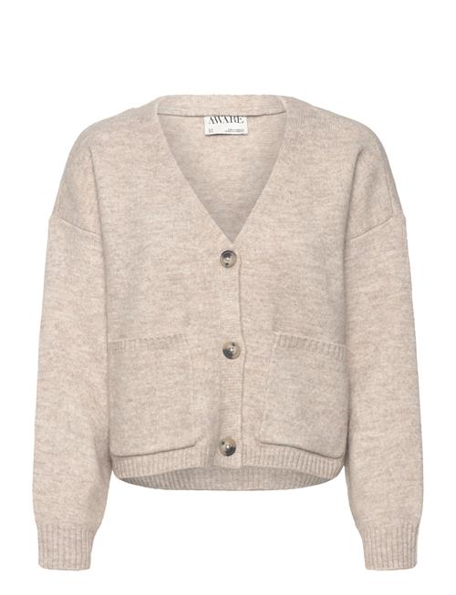 Awgemma Ls V-Neck Knit Cardigan Noos Vero Moda Cream