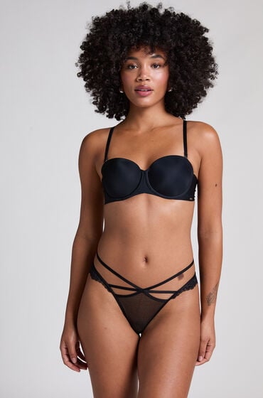 Hunkemöller Joy Fancy mini brasiliansk trusse Sort