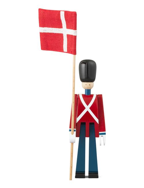 Fanebærer Mini Rød/Blå/Hvid Kay Bojesen Red