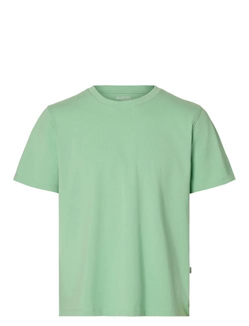 Slhaspen Ss O-Neck Tee W Selected Green