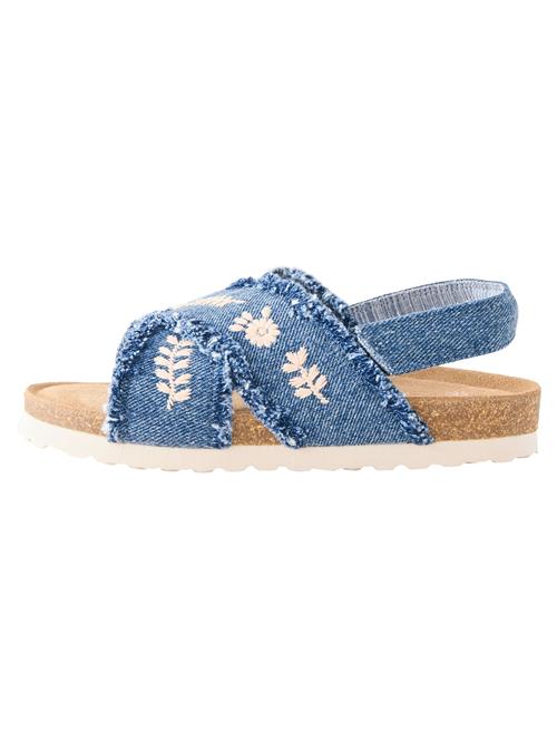 Next Sandaler  beige / blue denim