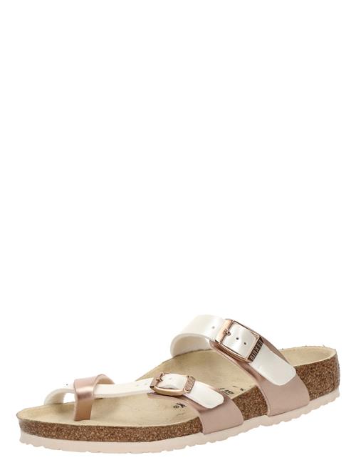 BIRKENSTOCK Sandaler 'Mayari'  pudder / perlehvid