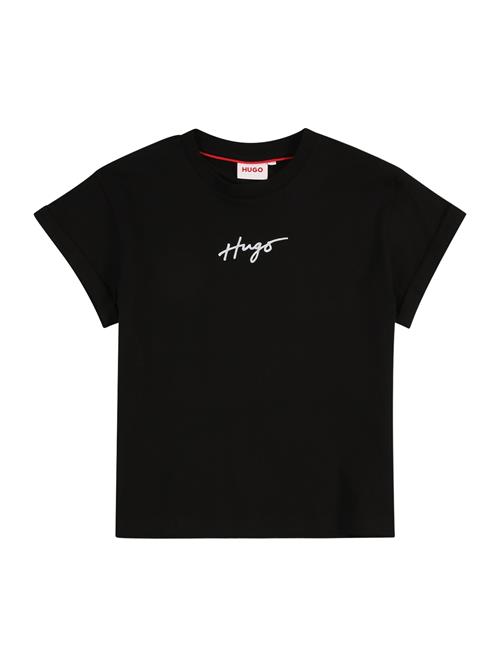 HUGO Bluser & t-shirts  sort / hvid
