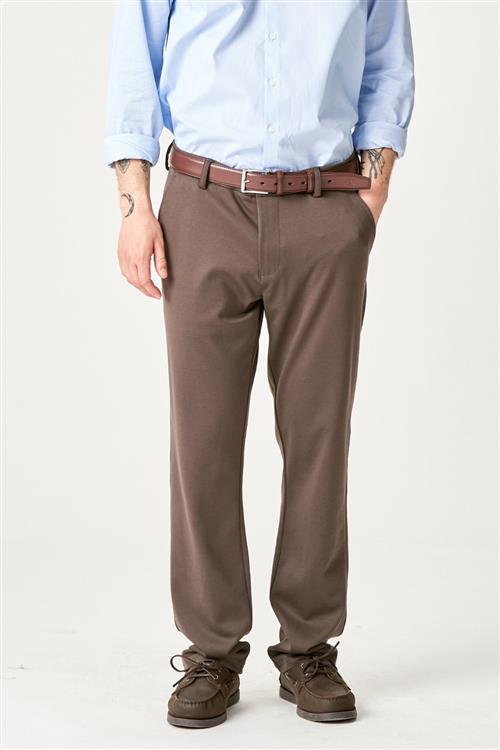 Originale Performance Pants (Regular) - Mørk Brun - Regular fit - 40/32 - Bukser med stretch - TeeShoppen