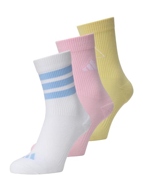 Se ADIDAS SPORTSWEAR Sportssokker  lyseblå / gul / lyserød / hvid ved About You