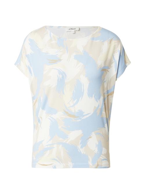 s.Oliver Shirts  creme / nude / lyseblå