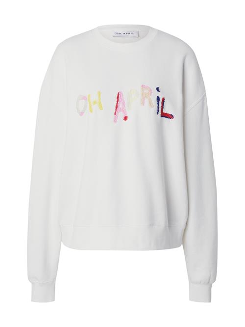 OH APRIL Sweatshirt  navy / gammelrosa / rød / hvid