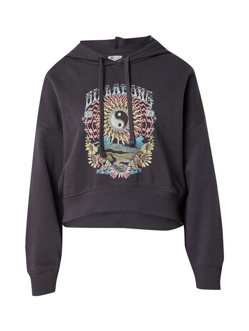 BILLABONG Sweatshirt 'All Time'  lyseblå / lysegul / lys pink / sort