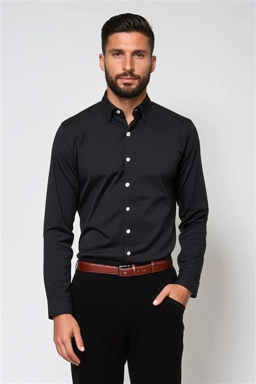 Originale Premium Performance Shirt - Sort - 3XL - TeeShoppen