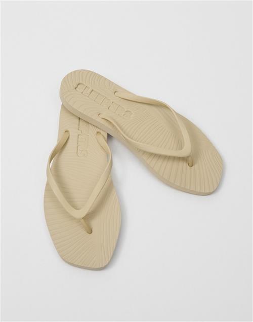 Sleepers - Beige - Tapered Flip Flops