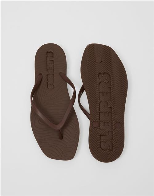 Sleepers - Brun - Tapered Flip Flops