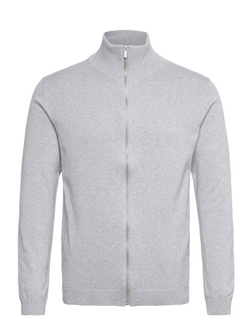 100 Recycle Knit Full Zip100 Recycle Knit Full Zip Lindbergh Grey