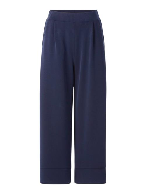 Rich & Royal Bukser med lægfolder  navy
