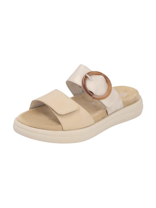REMONTE Pantoletter  creme / lysebeige