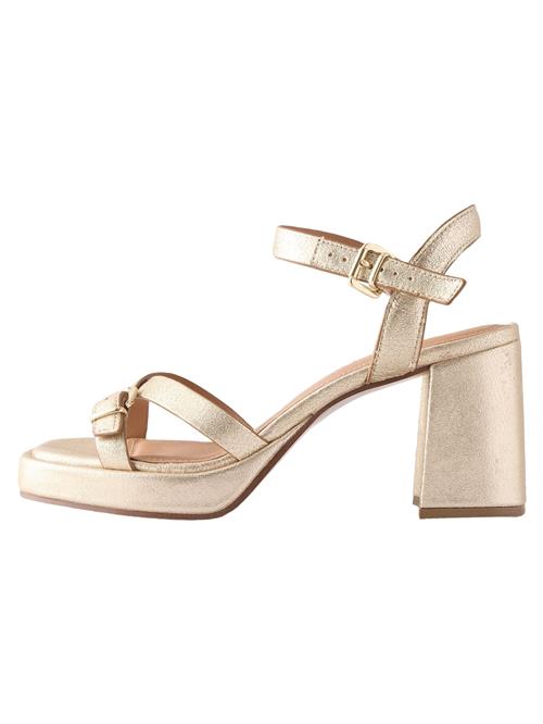 Next Sandaler med rem  guld