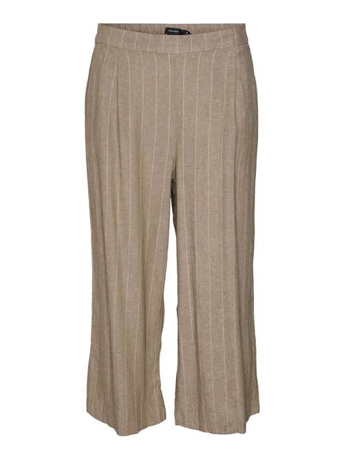 VERO MODA Bukser 'VMMindy'  chamois / offwhite