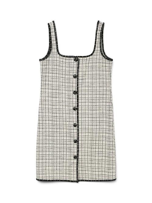 VERO MODA Kjole 'Vmadeline'  sort / uldhvid