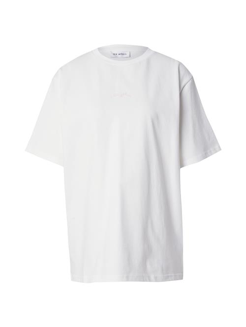 OH APRIL Shirts 'Hot Summer Menu'  lyserød / blodrød / perlehvid
