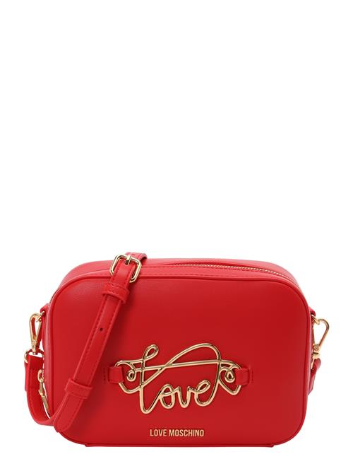Love Moschino Skuldertaske  guld / rød
